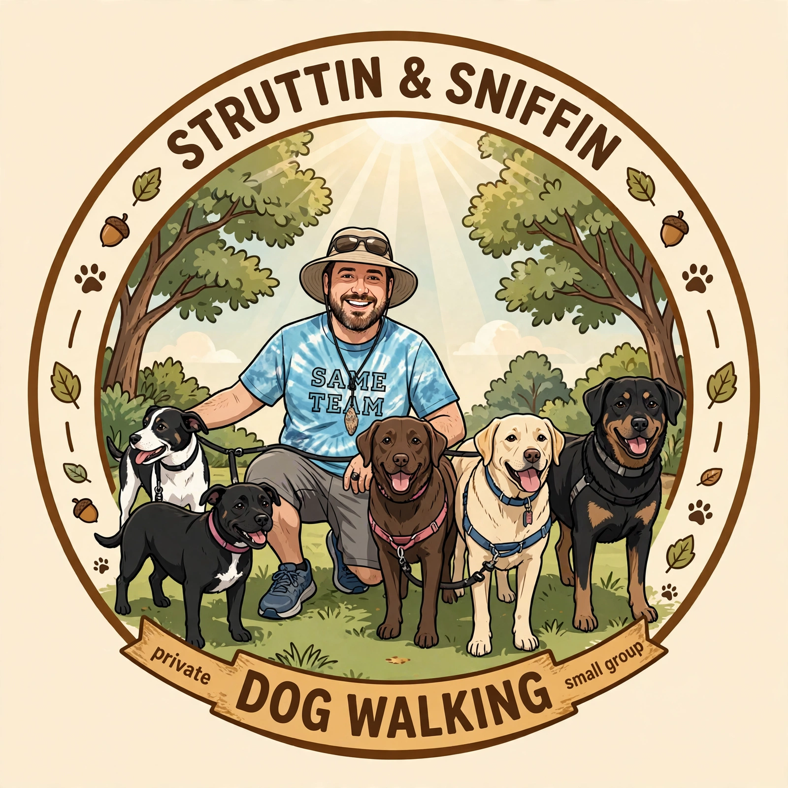 Struttin' & Sniffin logo